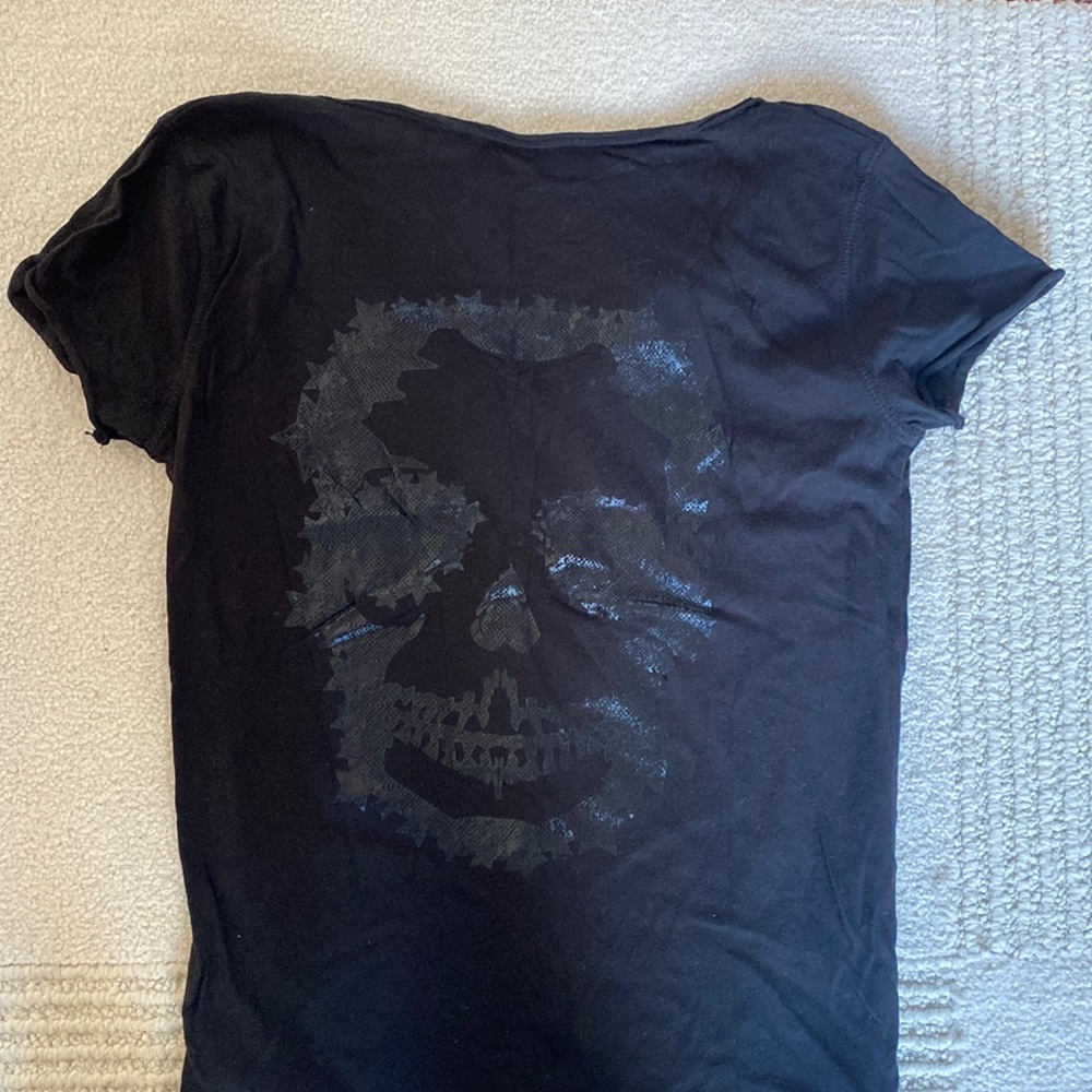 Zadig and Voltaire Tunisien Tee with skull